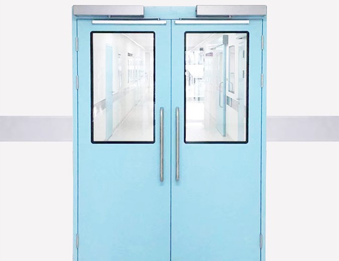 Direct-drive Single/Dual Motor Medical Air-tight Automatic Door Unit